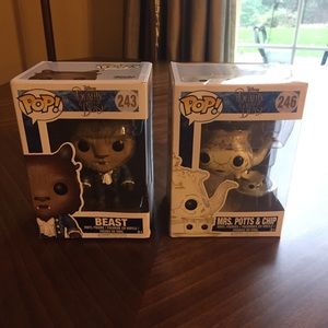 Beauty and the Beast Funko Pops